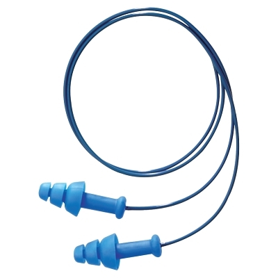 SMARTFIT DETECTABLE TRIPLE FLANGE EARPLUG 25NRR
